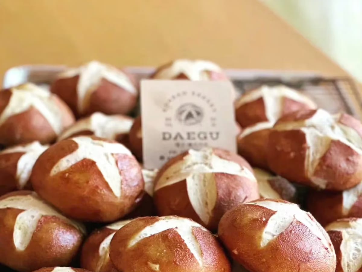 Bánh pretzel tròn