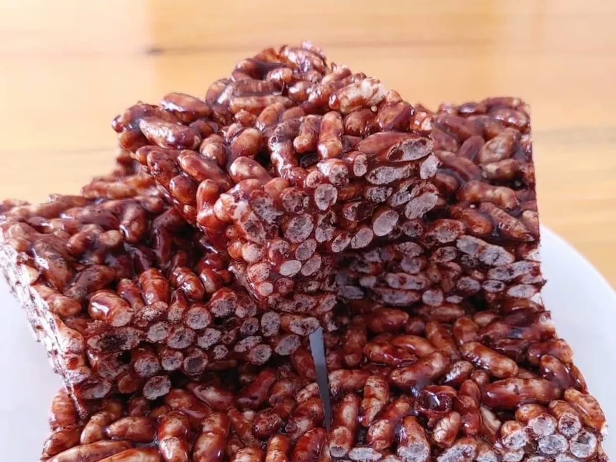 Bánh gạo lứt nổ giòn
