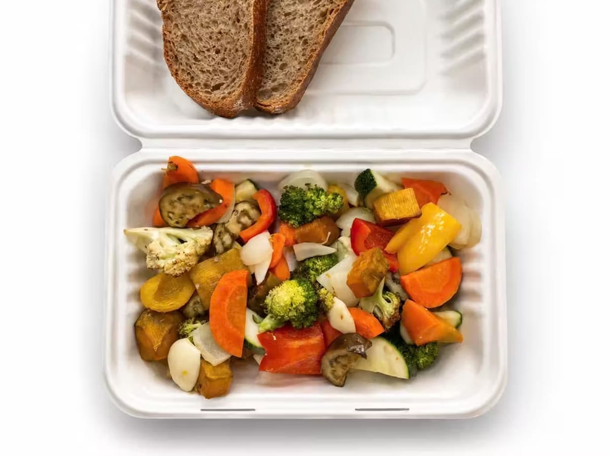 Salad rau củ nướng