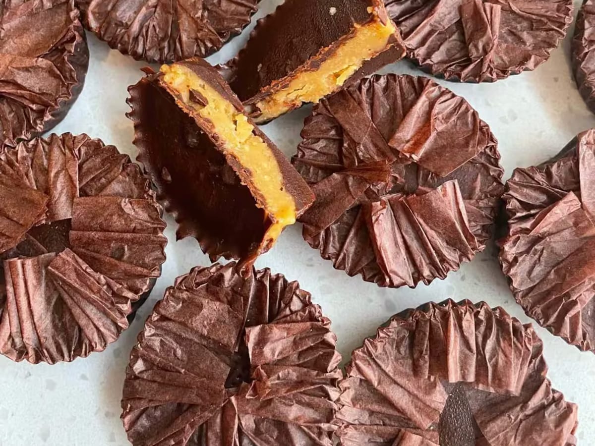 Cốc bơ đậu phộng caramel mặn