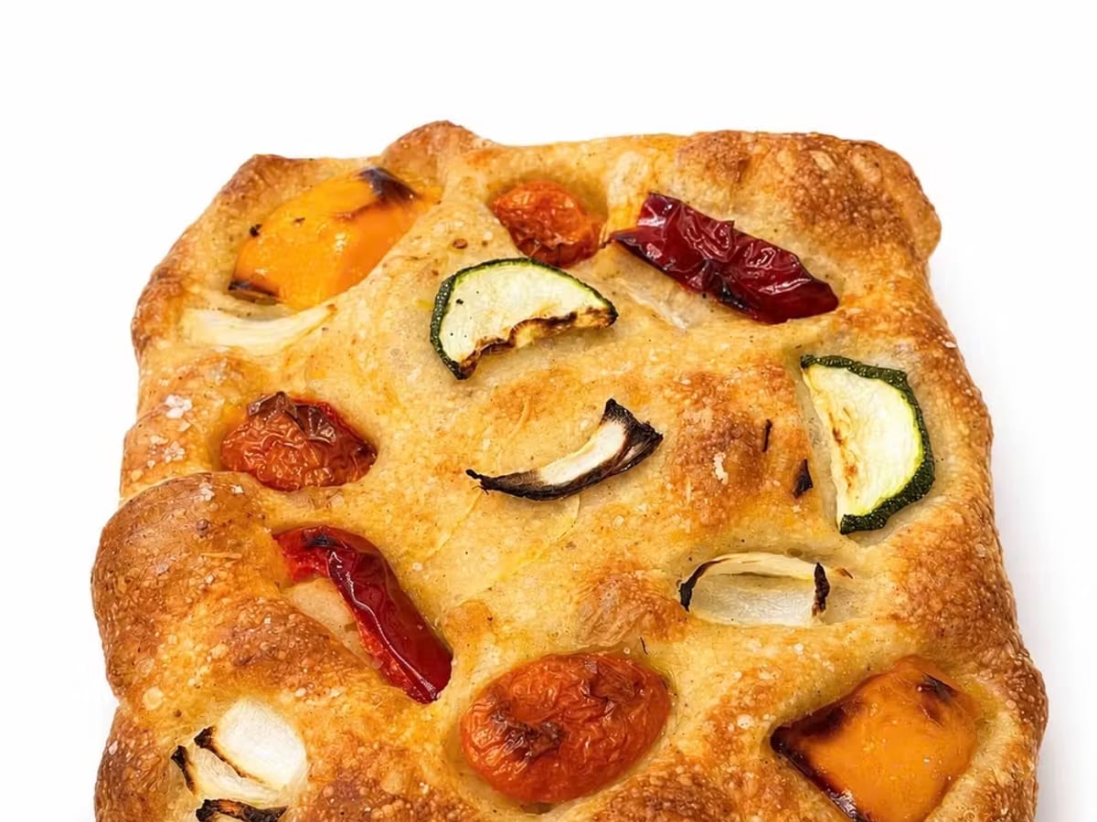 Focaccia rau củ